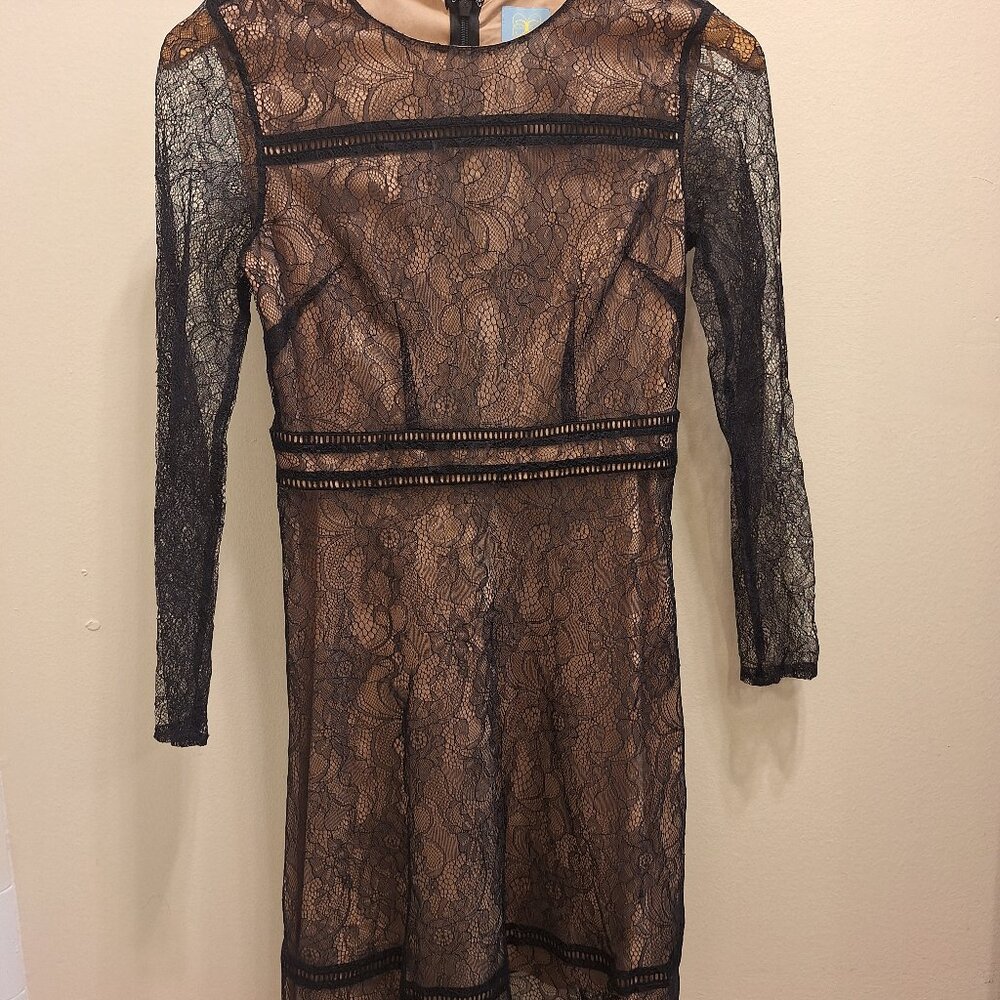CeCe Black Lace Dress
